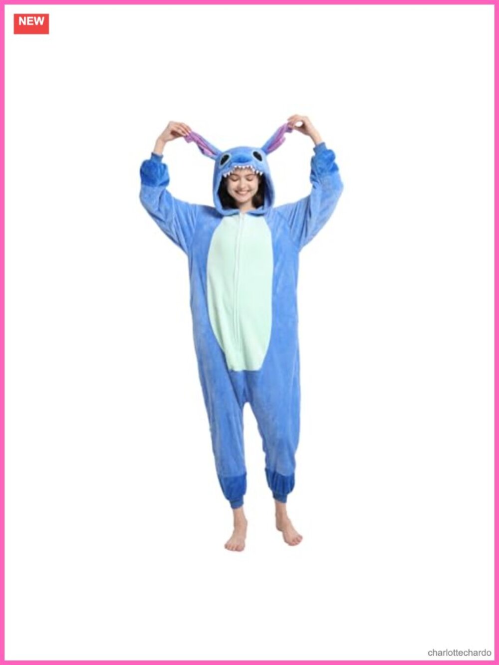 Unisex Adult Animal Onesie Pajamas Flannel Cosplay Costume Sleepwear